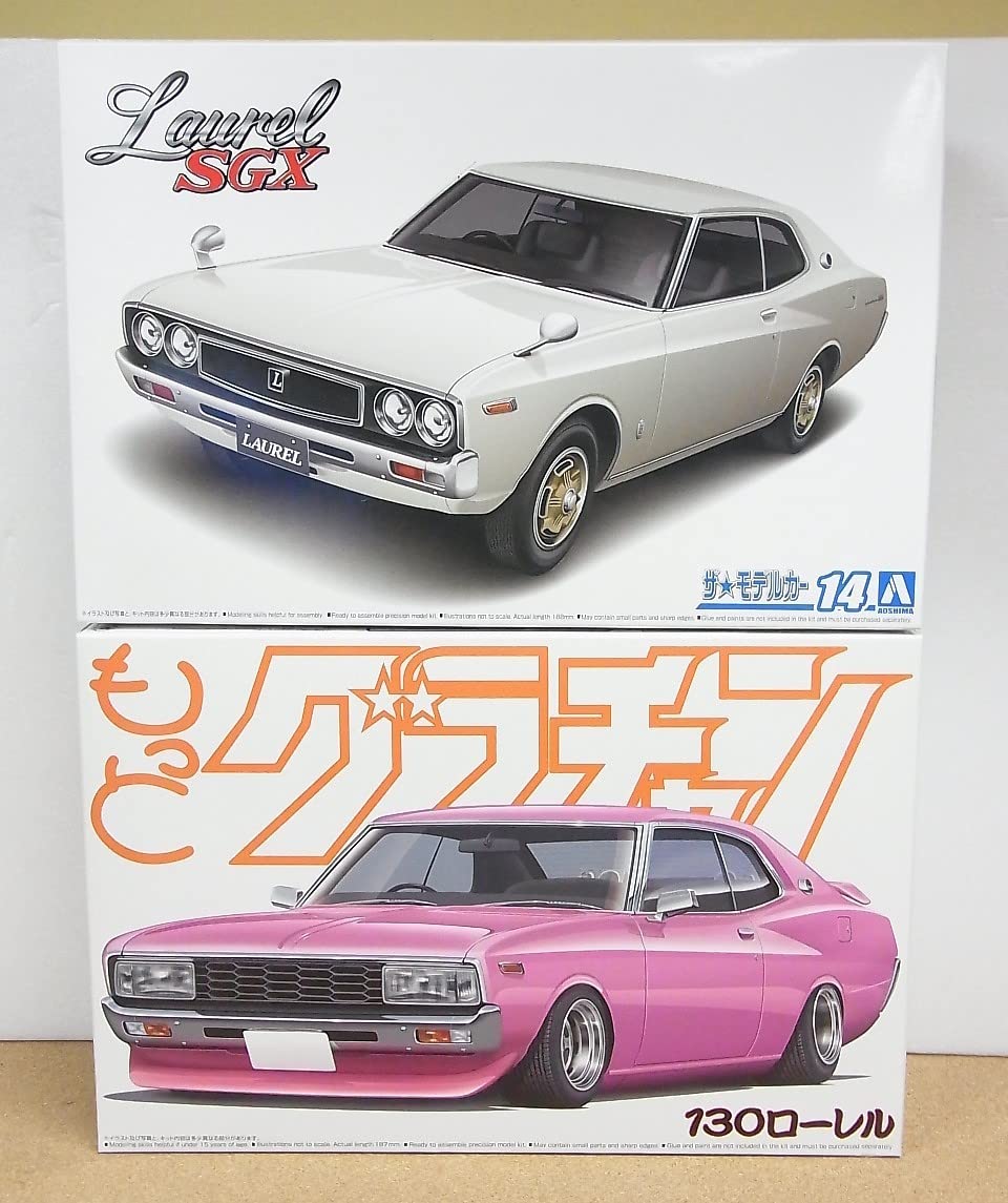 グラチャン　130ローレル Amazon.co.jp: 青島文化教材社 1/24 グラチャン No.11 130